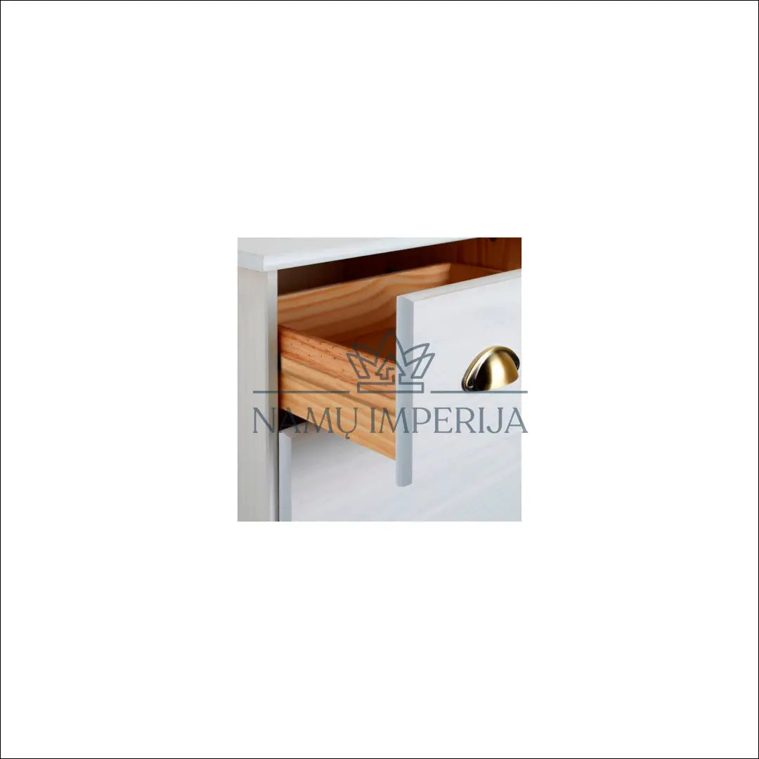 Komoda SI1898 - €55 Save 50% 50-100, __label:Pristatymas 1-2 d.d., color-balta, komodos, material-medzio-masyvas €50