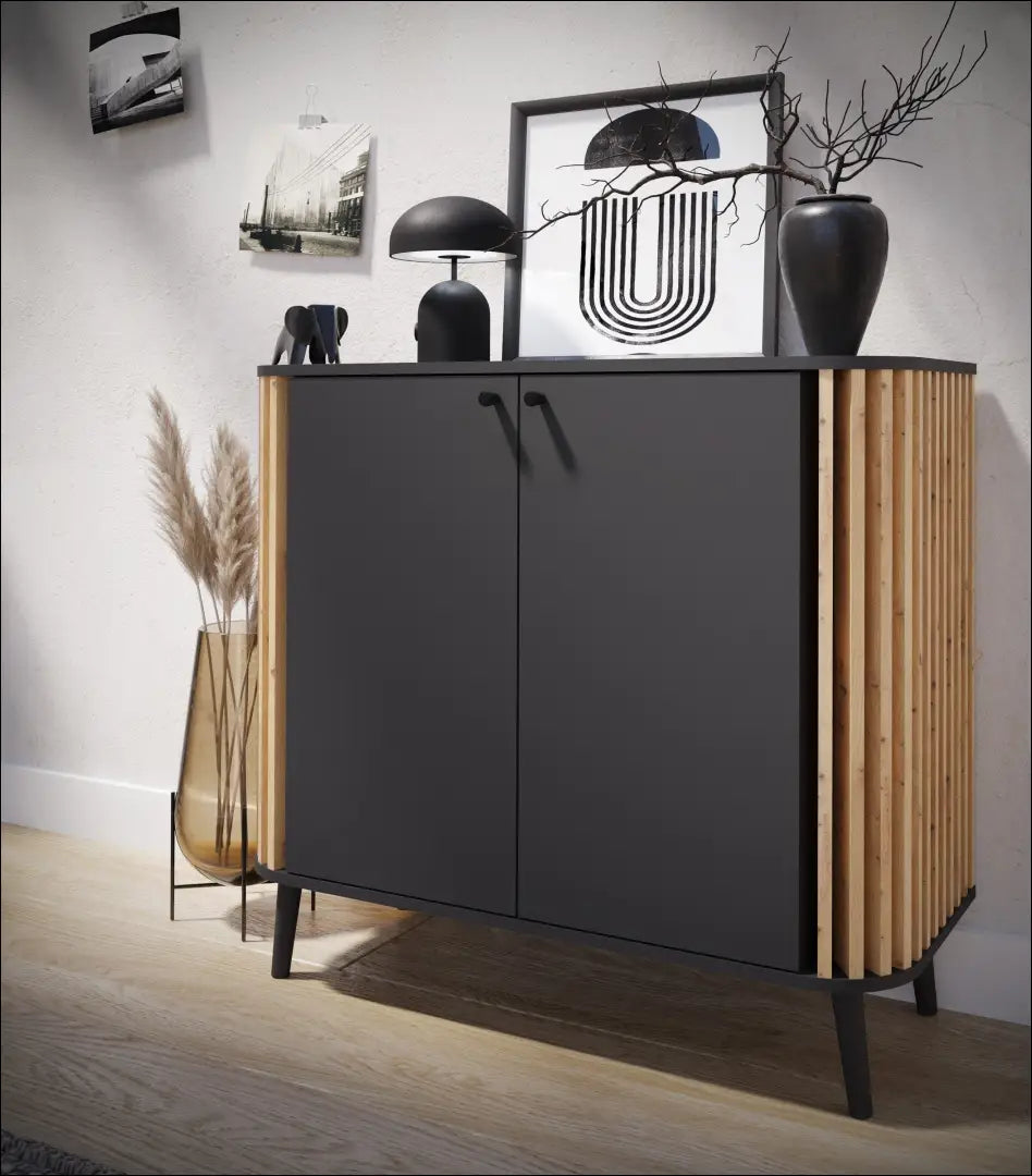 Komoda SI1991 - €145 Save 50% 100-200, __label:Pristatymas 1-2 d.d., color-pilka, color-ruda, komodos €100 to €200