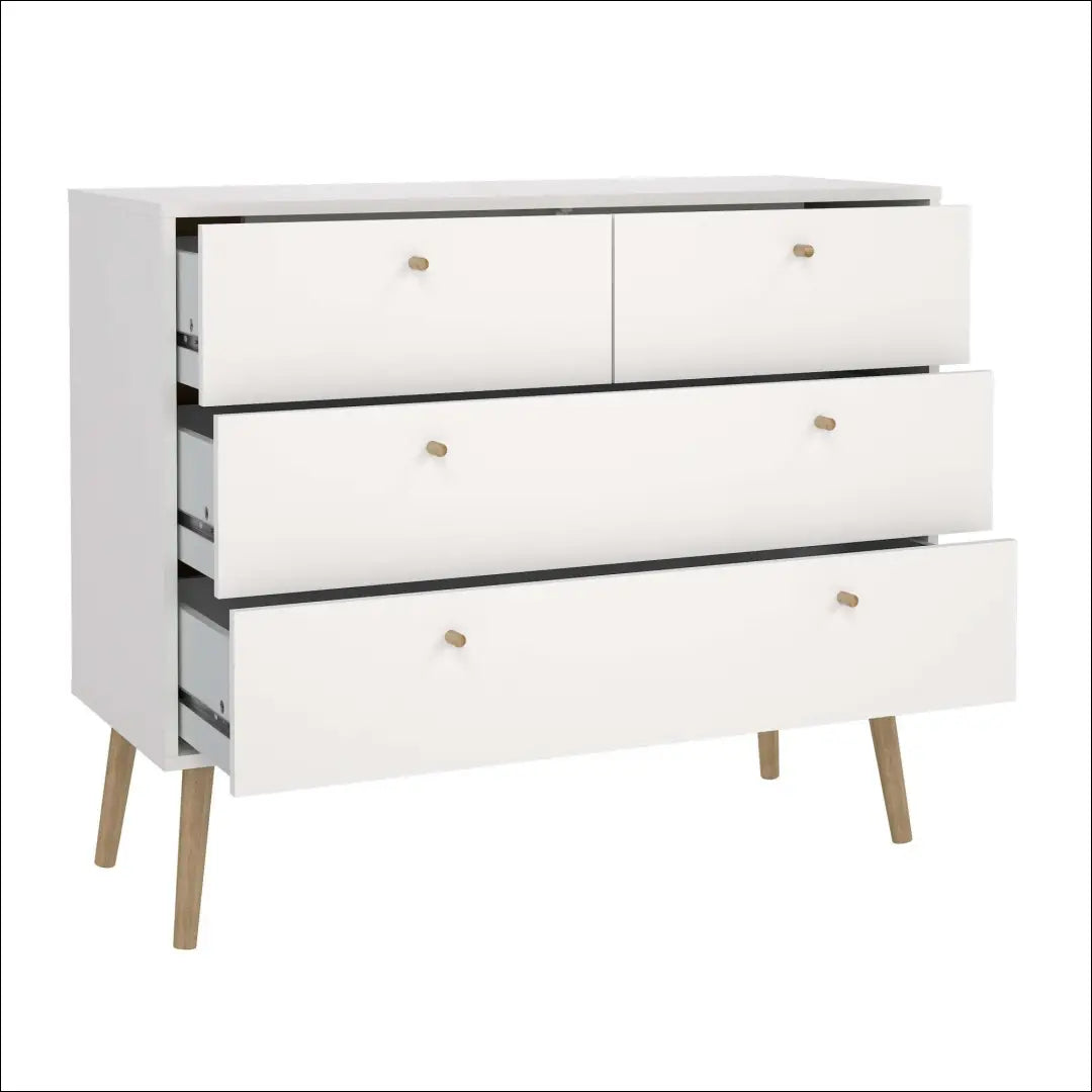 Komoda SI2021 - €90 Save 55% 50-100, __label:Pristatymas 1-2 d.d., color-balta, color-ruda, material-mediena €50