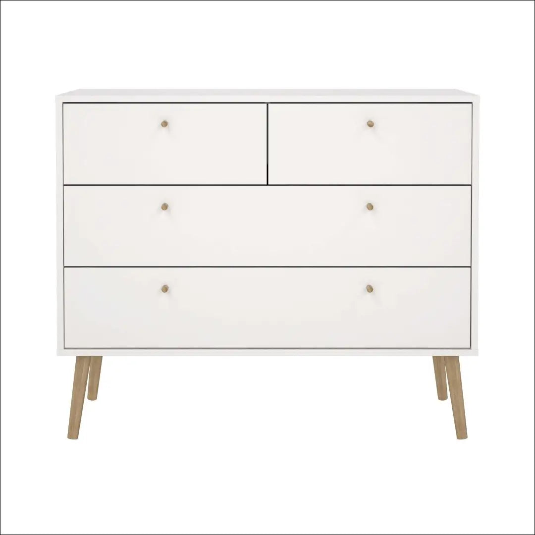 Komoda SI2021 - €90 Save 55% 50-100, __label:Pristatymas 1-2 d.d., color-balta, color-ruda, material-mediena €50