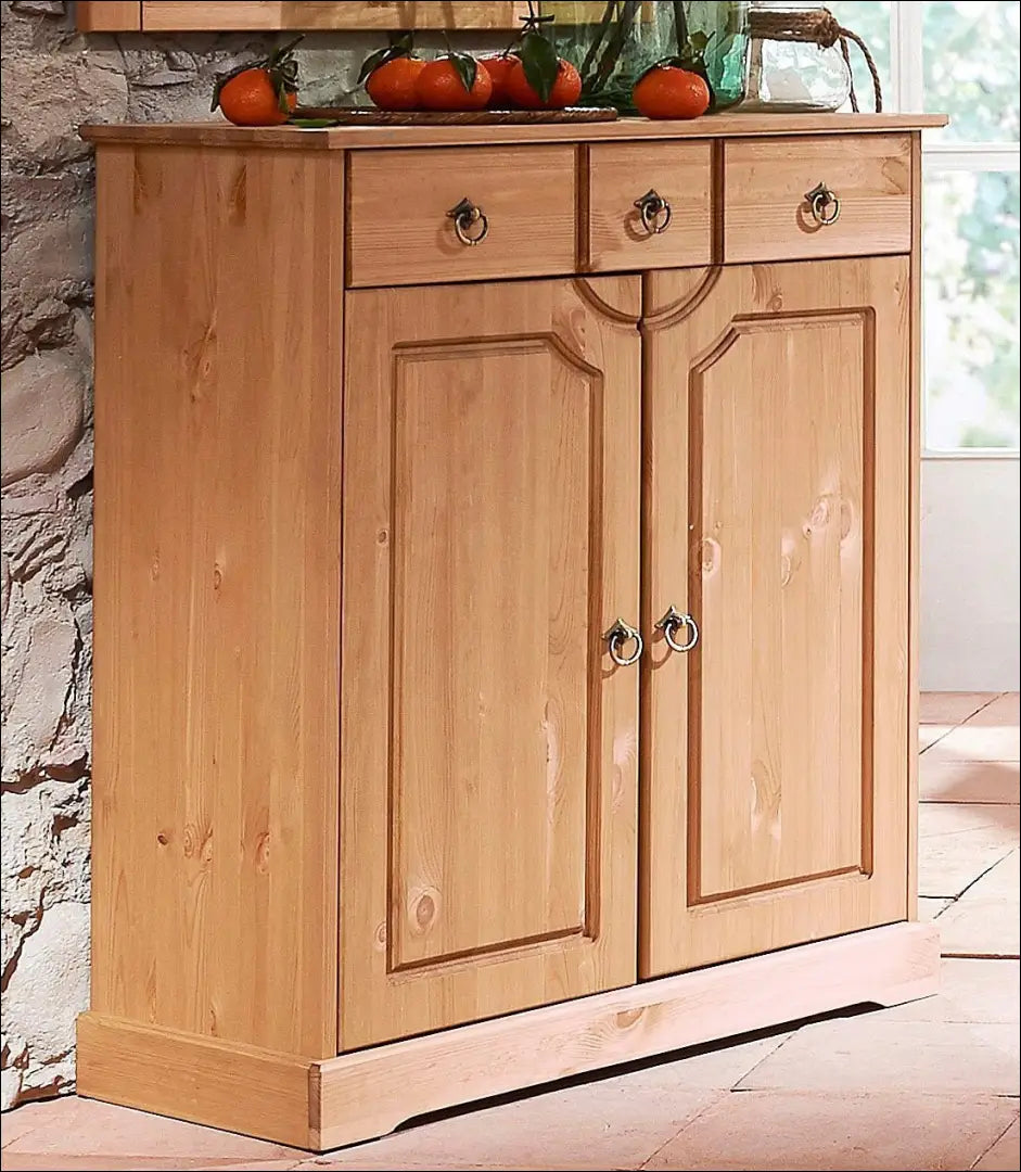 Komoda SI2032 - €134 Save 50% 100-200, __label:Pristatymas 1-2 d.d., color-ruda, komodos, material-medzio-masyvas €100