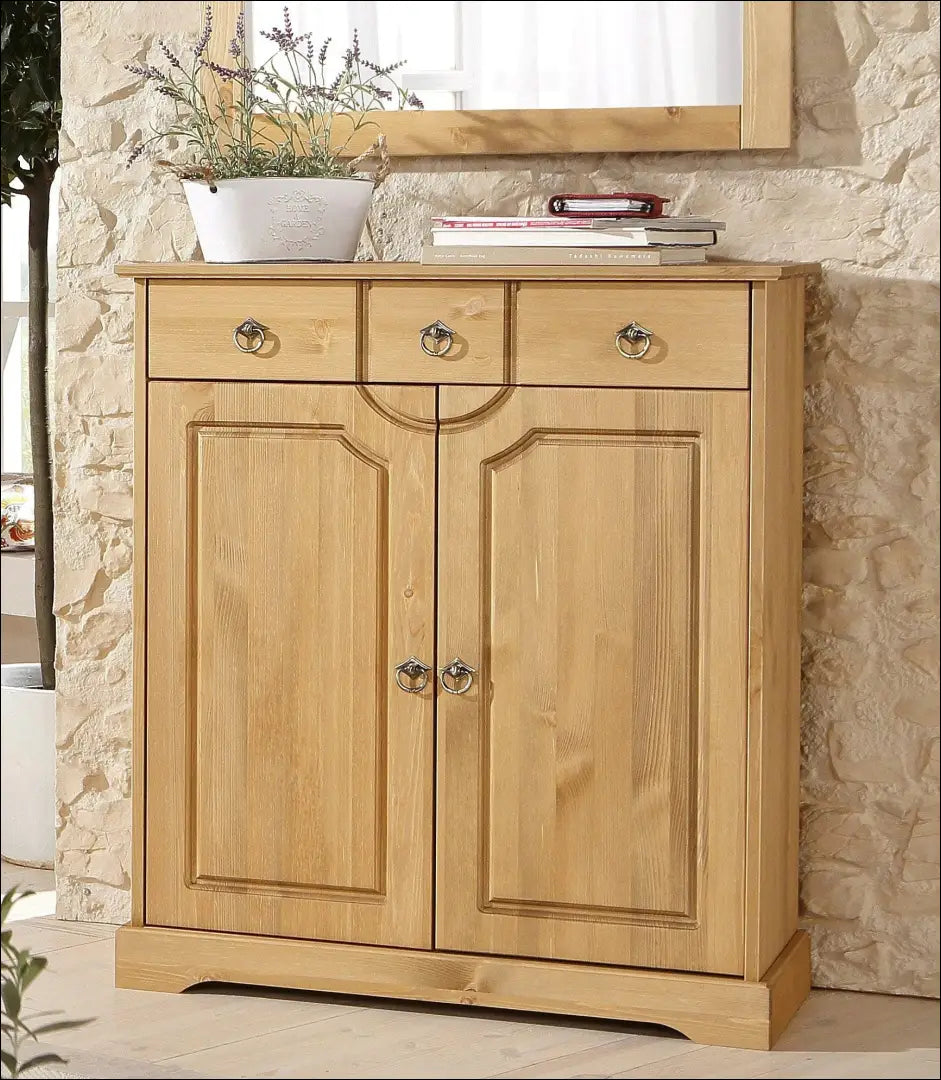 Komoda SI2032 - €134 Save 50% 100-200, __label:Pristatymas 1-2 d.d., color-ruda, komodos, material-medzio-masyvas €100