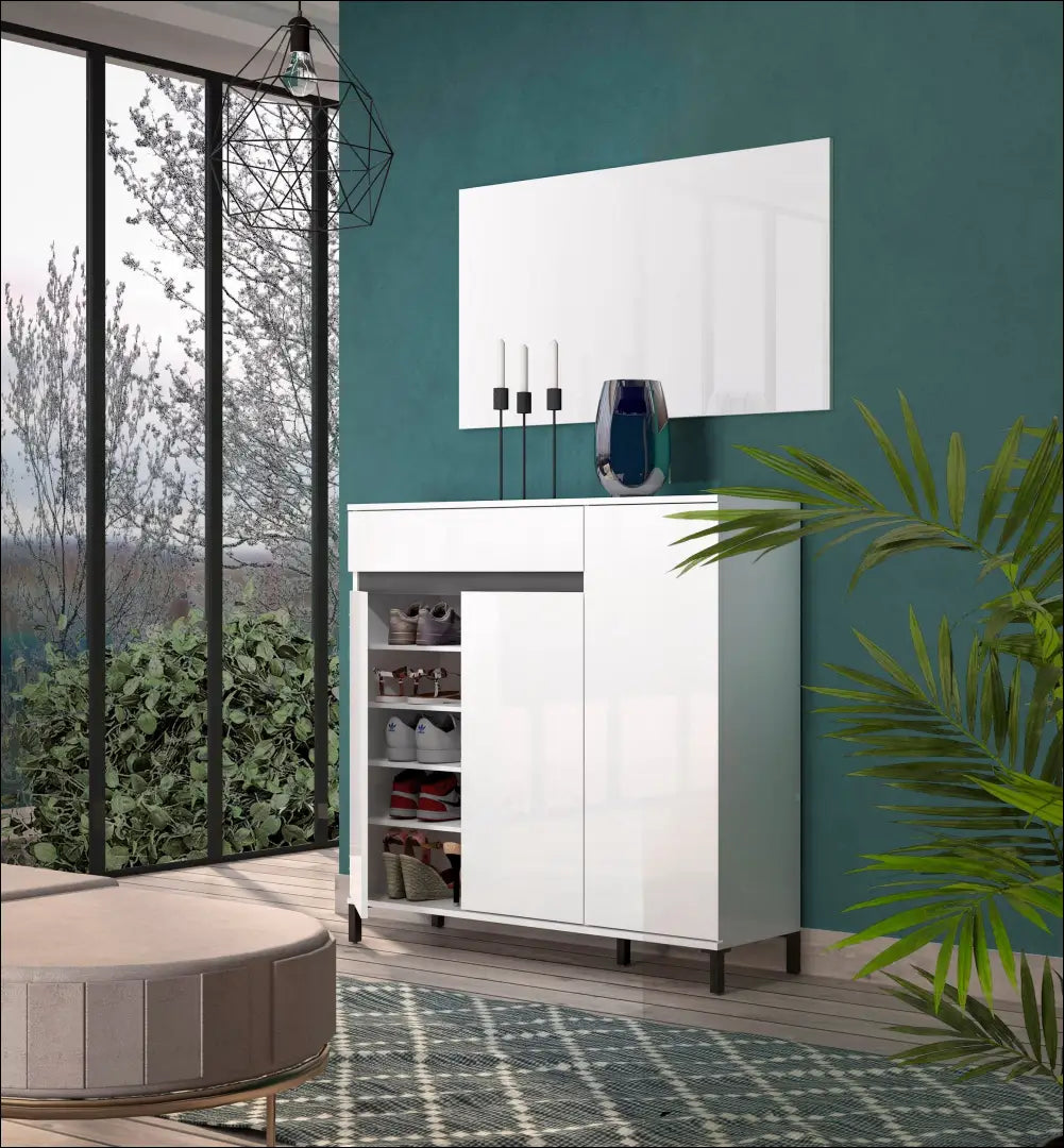 Komoda SI2103 - €160 Save 50% 100-200, __label:Pristatymas 1-2 d.d., color-balta, color-pilka, komodos €100 to €200