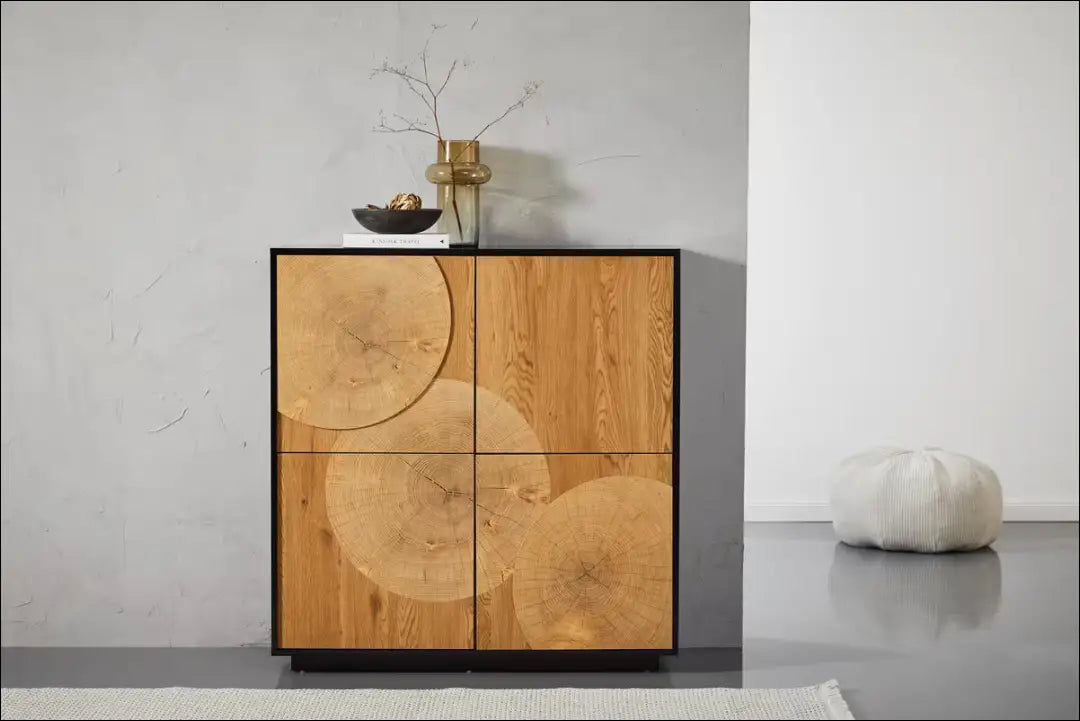 Komoda SI2155 - €280 Save 50% __label:Pristatymas 1-2 d.d., biuro-baldai, color-juoda, color-ruda, komodos Virš €200