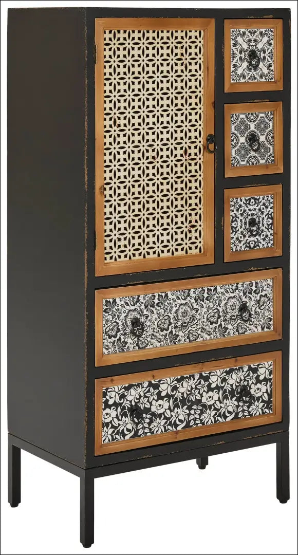 Komoda SI2158 - €180 Save 50% 100-200, __label:Pristatymas 1-2 d.d., biuro-baldai, color-juoda, color-ruda €100 to €200