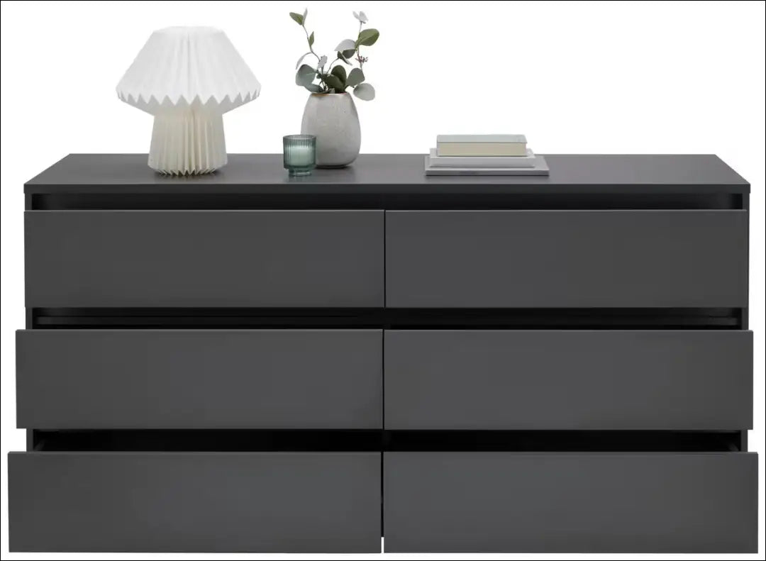 Komoda SI2175 - €170 Save 50% 100-200, __label:Pristatymas 1-2 d.d., color-pilka, komodos, material-mediena €100