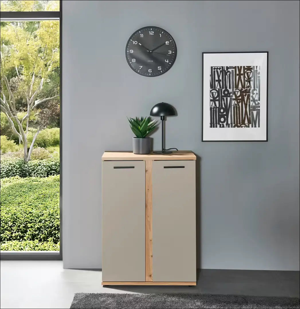 Komoda SI2194 - €84 Save 50% 50-100, __label:Pristatymas 1-2 d.d., biuro-baldai, color-ruda, color-smelio €50 to €100