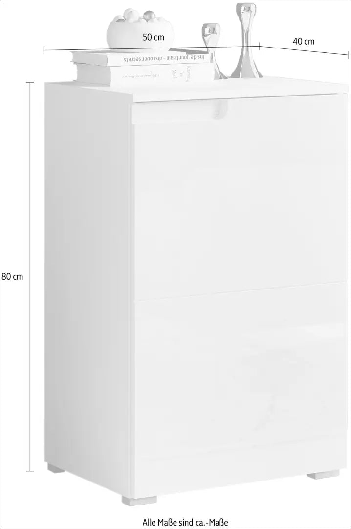 Komoda SI2238 - €40 Save 65% 25-50, __label:Pristatymas 1-2 d.d., color-balta, material-mdf, pazeistas €25 to €50