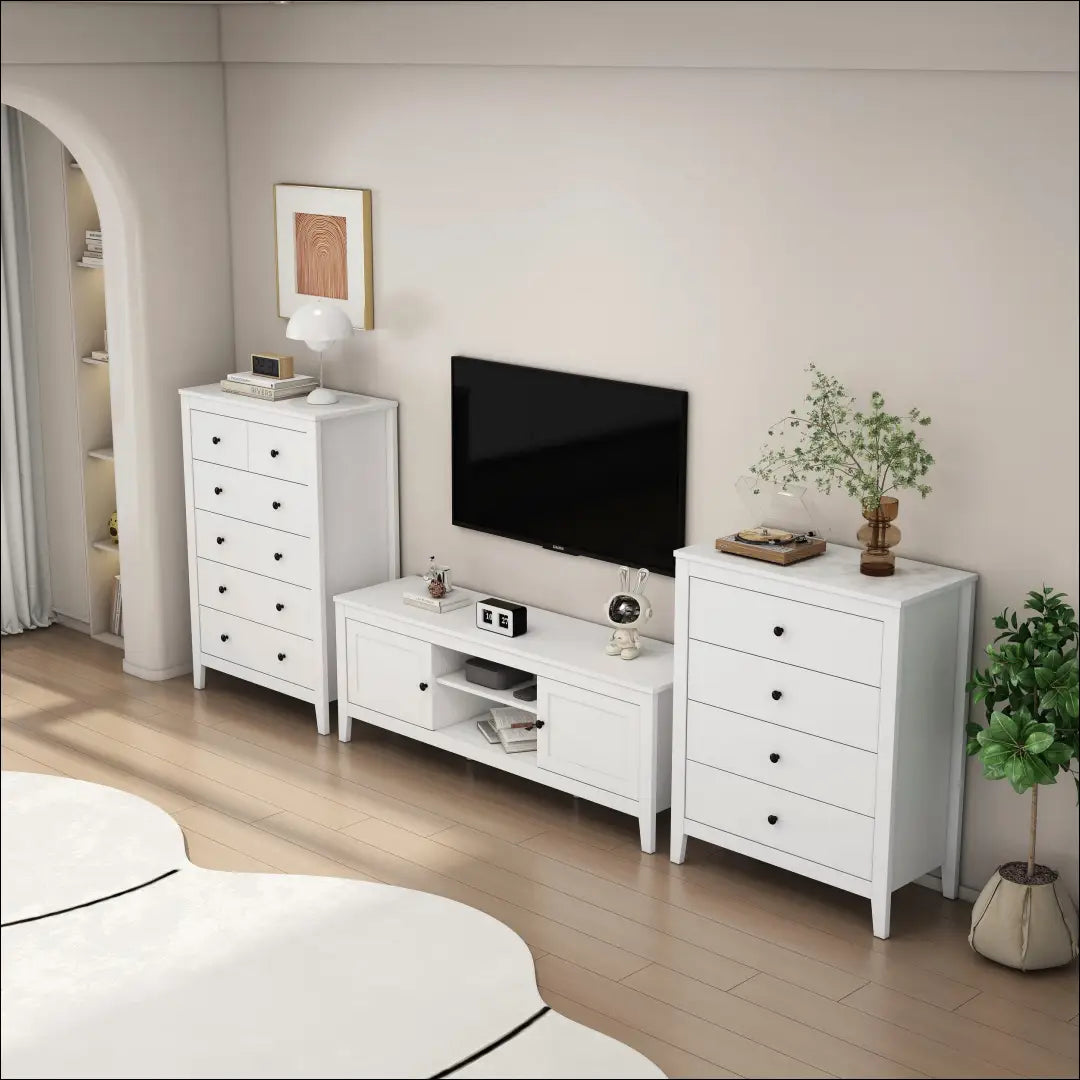 Komoda SI2252 - €170 Save 50% 100-200, __label:Pristatymas 1-2 d.d., color-balta, komodos, material-mdf €100 to €200