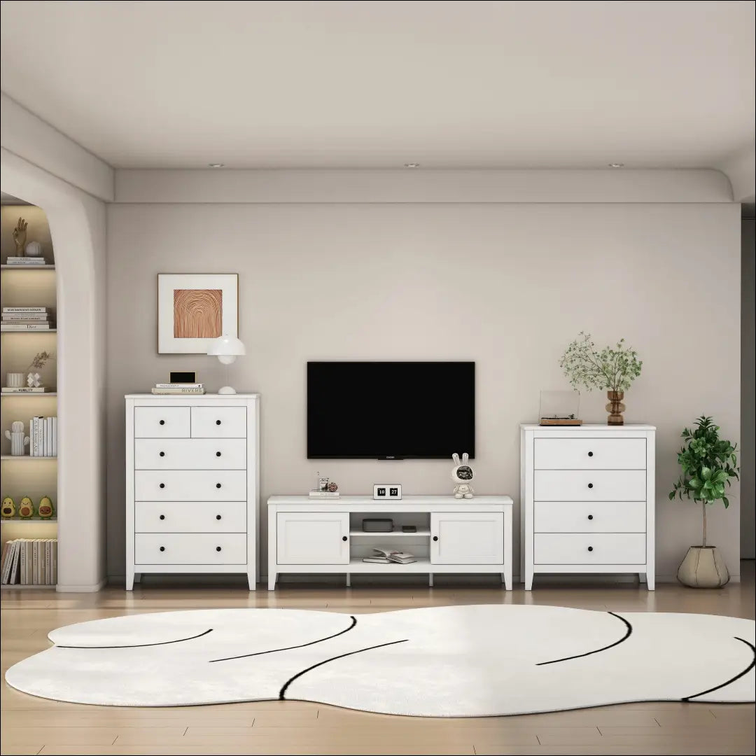 Komoda SI2252 - €170 Save 50% 100-200, __label:Pristatymas 1-2 d.d., color-balta, komodos, material-mdf €100 to €200