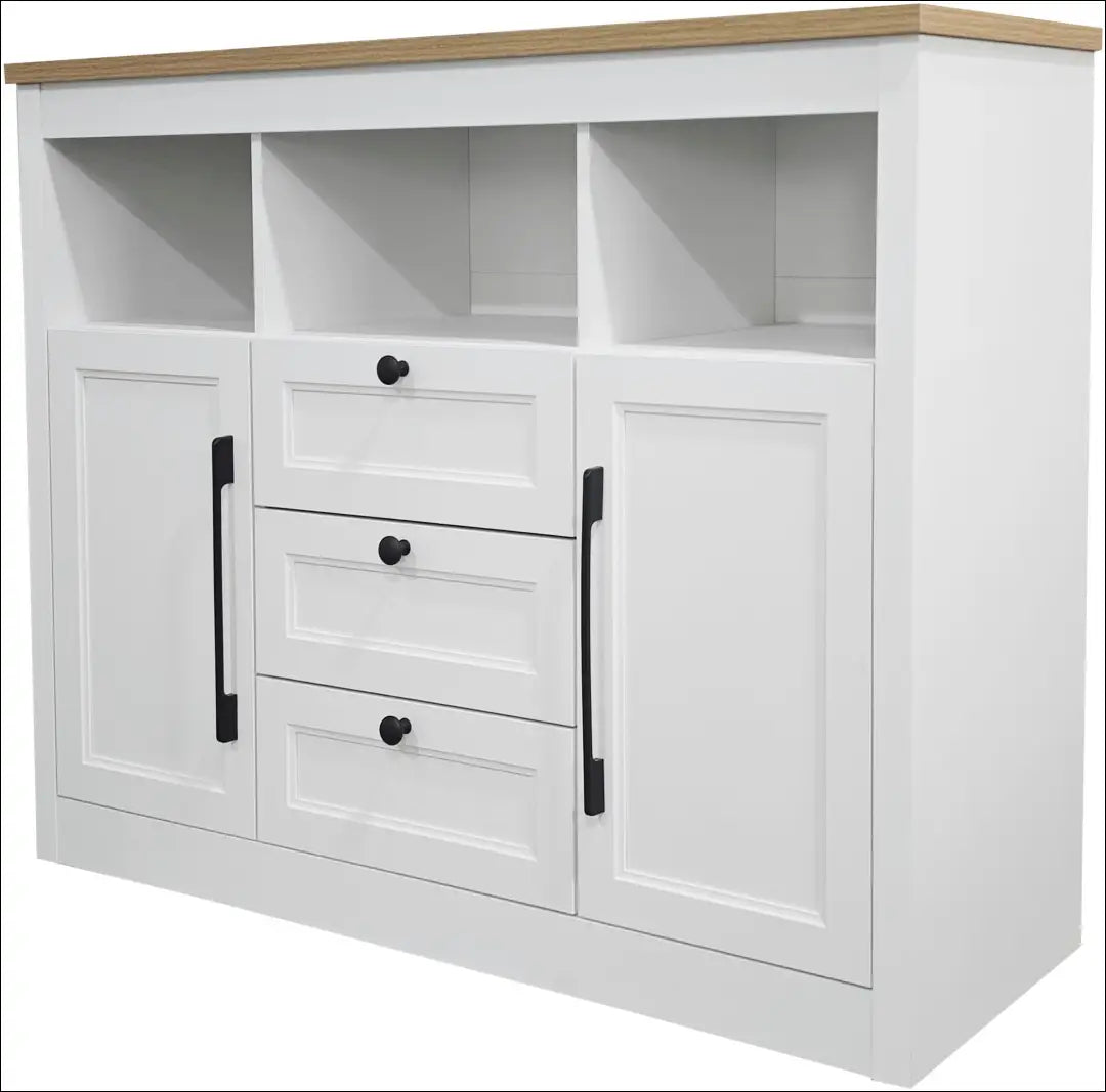 Komoda SI2253 - €215 Save 50% __label:Pristatymas 1-2 d.d., color-balta, color-ruda, komodos, material-mdf Virš €200