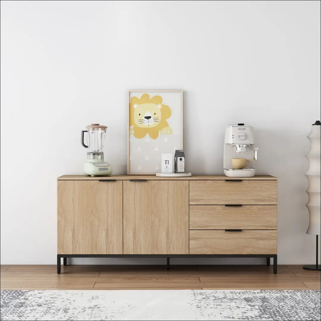 Komoda SI2254 - €220 Save 50% __label:Pristatymas 1-2 d.d., color-ruda, komodos, material-mdf, material-mediena Virš