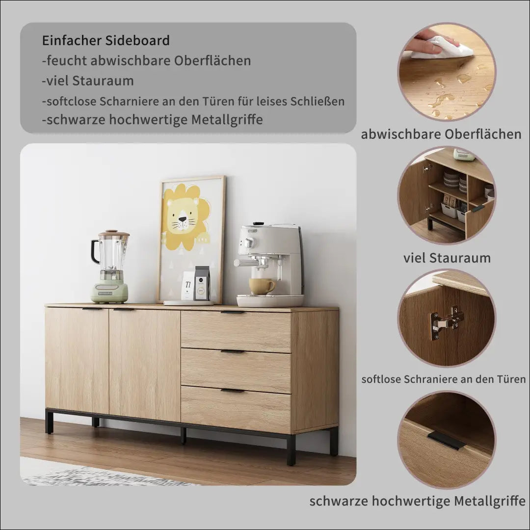 Komoda SI2254 - €220 Save 50% __label:Pristatymas 1-2 d.d., color-ruda, komodos, material-mdf, material-mediena Virš