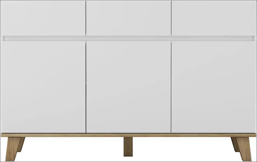 Komoda SI2264 - €210 Save 50% __label:Pristatymas 1-2 d.d., color-balta, color-ruda, komodos, material-mdf Virš €200