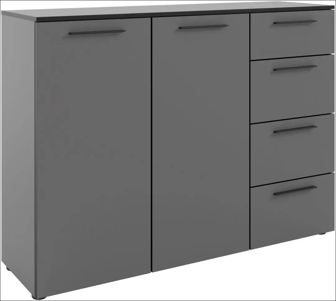 Komoda SI2269 - €350 Save 50% __label:Pristatymas 1-2 d.d., color-pilka, komodos, material-mediena, miegamojo Virš €200