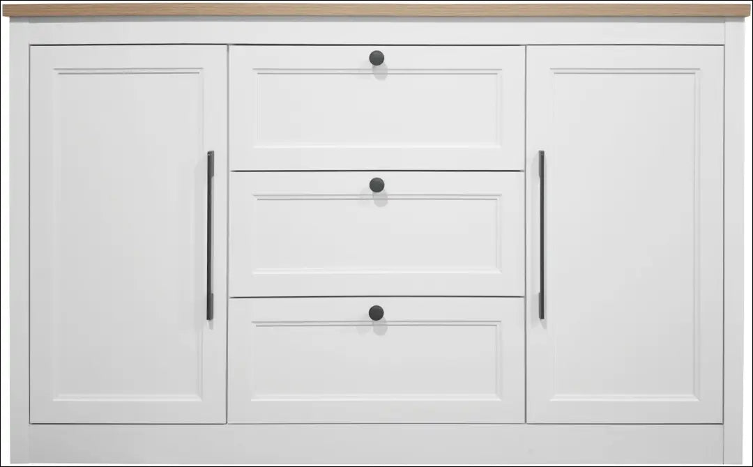 Komoda SI2276 - €220 Save 50% __label:Pristatymas 1-2 d.d., biuro-baldai, color-balta, color-ruda, komodos Virš €200