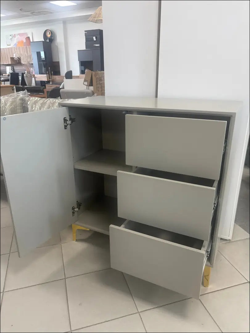 Komoda SI2279 - €180 Save 50% 100-200, __label:Pristatymas 1-2 d.d., color-smelio, material-mdf, miegamojo €100 to €200
