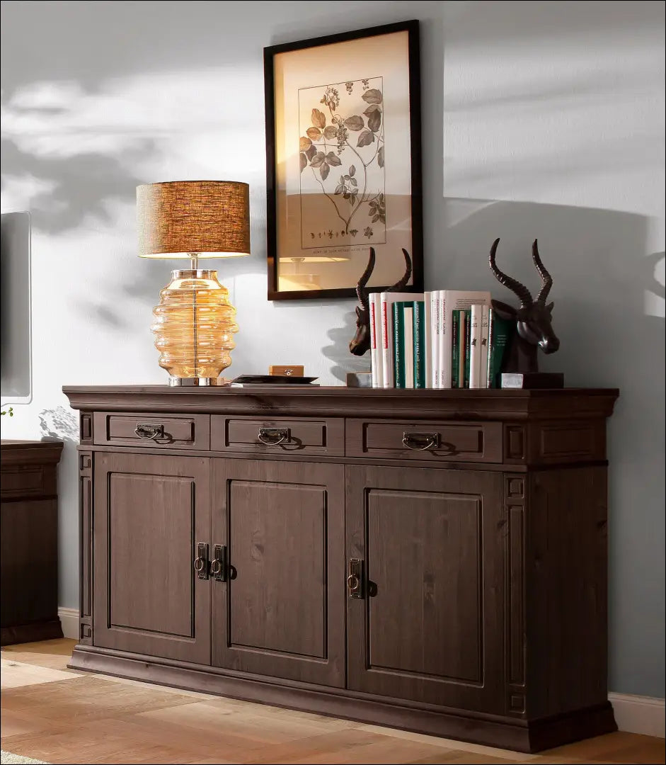 Komoda SI2280 - €250 Save 60% __label:Pristatymas 1-2 d.d., color-ruda, material-medzio-masyvas, over-200, pazeistas