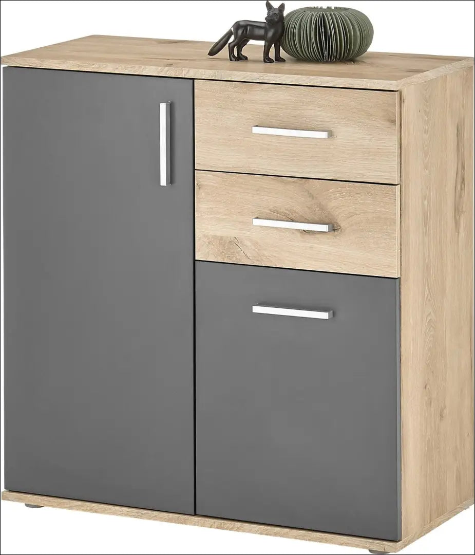 Komoda SI2294 - €70 Save 50% __label:Pristatymas 1-2 d.d., color-pilka, color-ruda, komodos, material-mediena €50