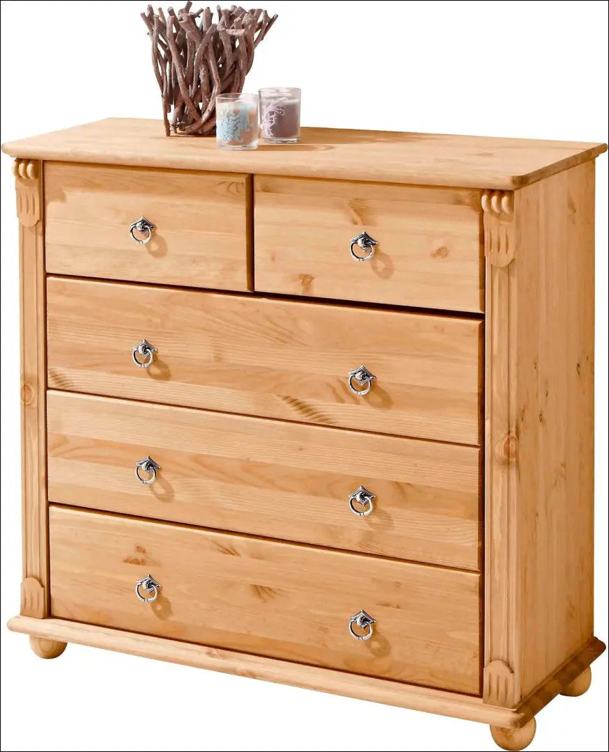 Komoda SI2342 - €180 Save 50% 100-200, __label:Pristatymas 1-2 d.d., color-ruda, komodos, material-medzio-masyvas €100