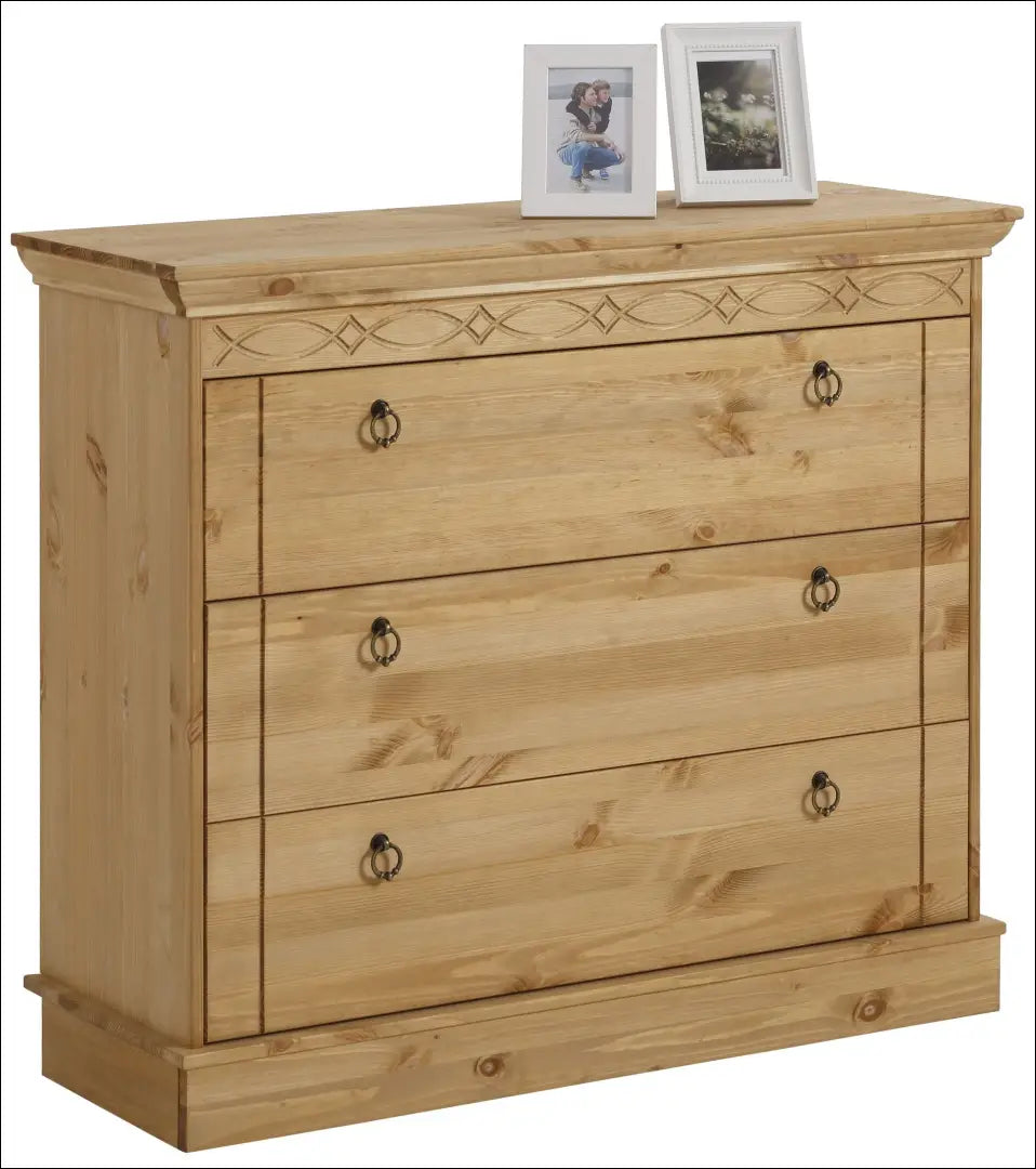 Komoda SI2343 - €170 Save 50% 100-200, __label:Pristatymas 1-2 d.d., color-ruda, komodos, material-medzio-masyvas €100