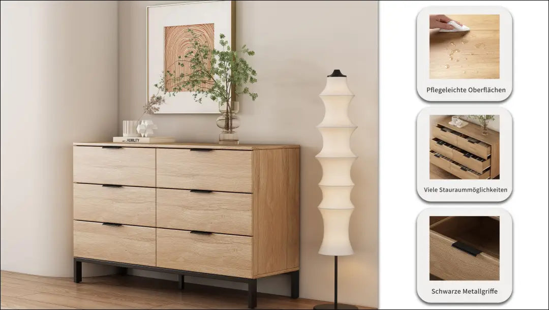 Komoda SI2349 - €230 Save 50% __label:Pristatymas 1-2 d.d., color-ruda, komodos, material-mdf, miegamojo Virš €200
