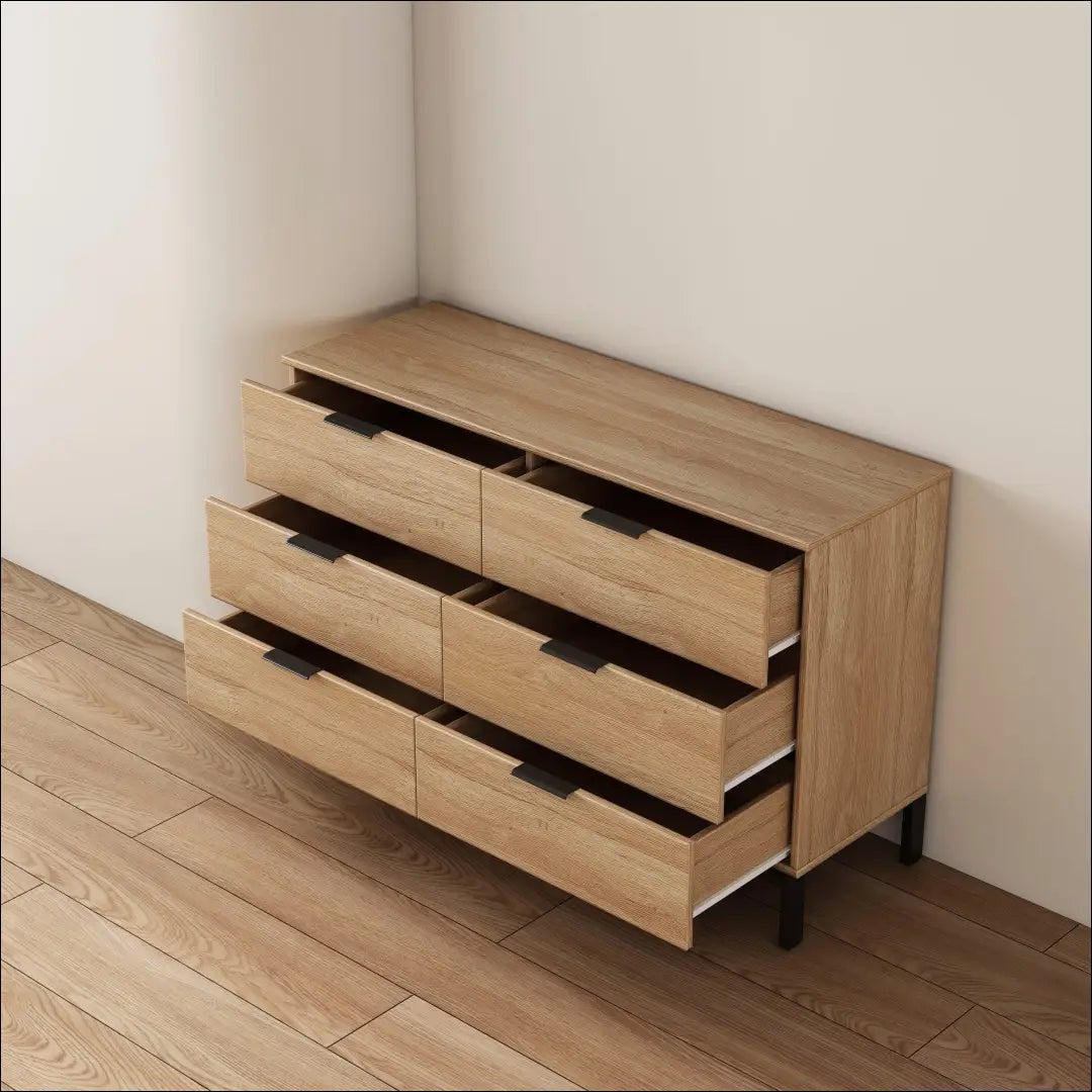 Komoda SI2349 - €230 Save 50% __label:Pristatymas 1-2 d.d., color-ruda, komodos, material-mdf, miegamojo Virš €200