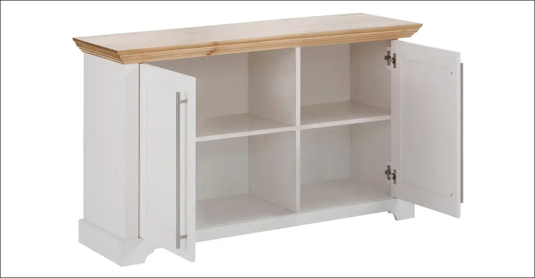 Komoda SI2365 - €160 Save 50% 100-200, __label:Pristatymas 1-2 d.d., biuro-baldai, color-balta, color-ruda Balta