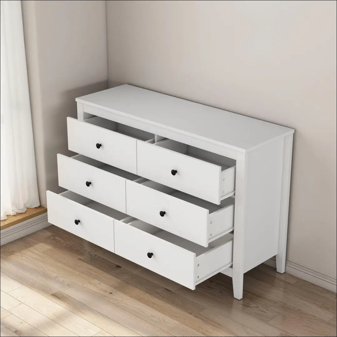 Komoda SI2378 - €205 Save 50% __label:Pristatymas 1-2 d.d., color-balta, komodos, material-mediena, miegamojo Balta