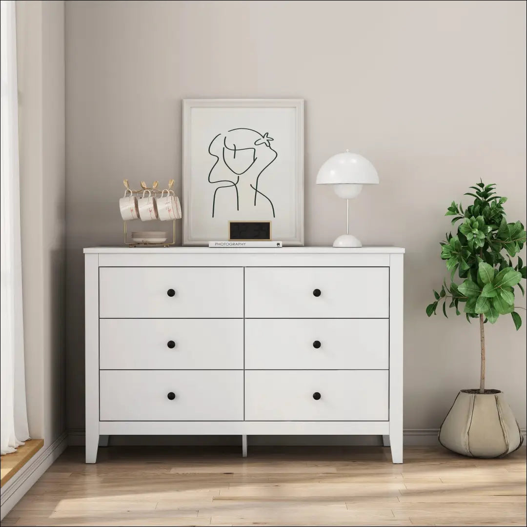 Komoda SI2378 - €205 Save 50% __label:Pristatymas 1-2 d.d., color-balta, komodos, material-mediena, miegamojo Balta