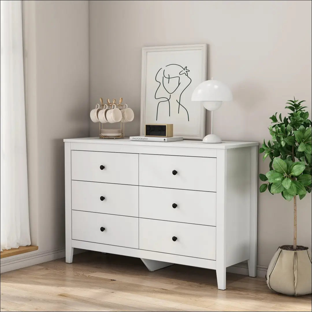 Komoda SI2378 - €205 Save 50% __label:Pristatymas 1-2 d.d., color-balta, komodos, material-mediena, miegamojo Balta