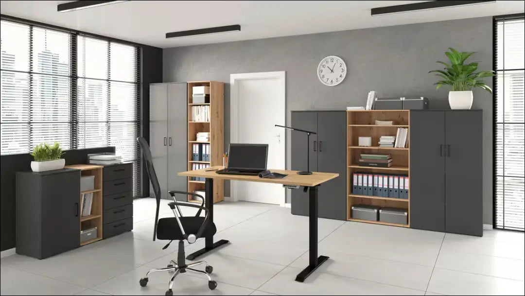 Komoda SI2414 - €55 Save 50% 50-100, __label:Pristatymas 1-2 d.d., color-pilka, komodos, material-mediena miegamojo