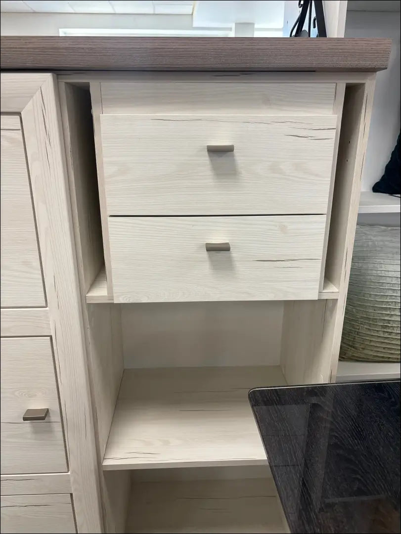 Komoda SI2430 - €145 Save 50% 100-200, __label:Pristatymas 1-2 d.d., color-balta, color-ruda, komodos Balta Dressers