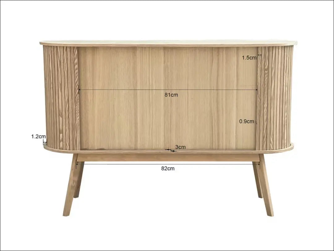 Komoda SI2436 - €75 Save 70% 50-100, __label:Pristatymas 1-2 d.d., color-ruda, material-mediena, pazeistas Grožio