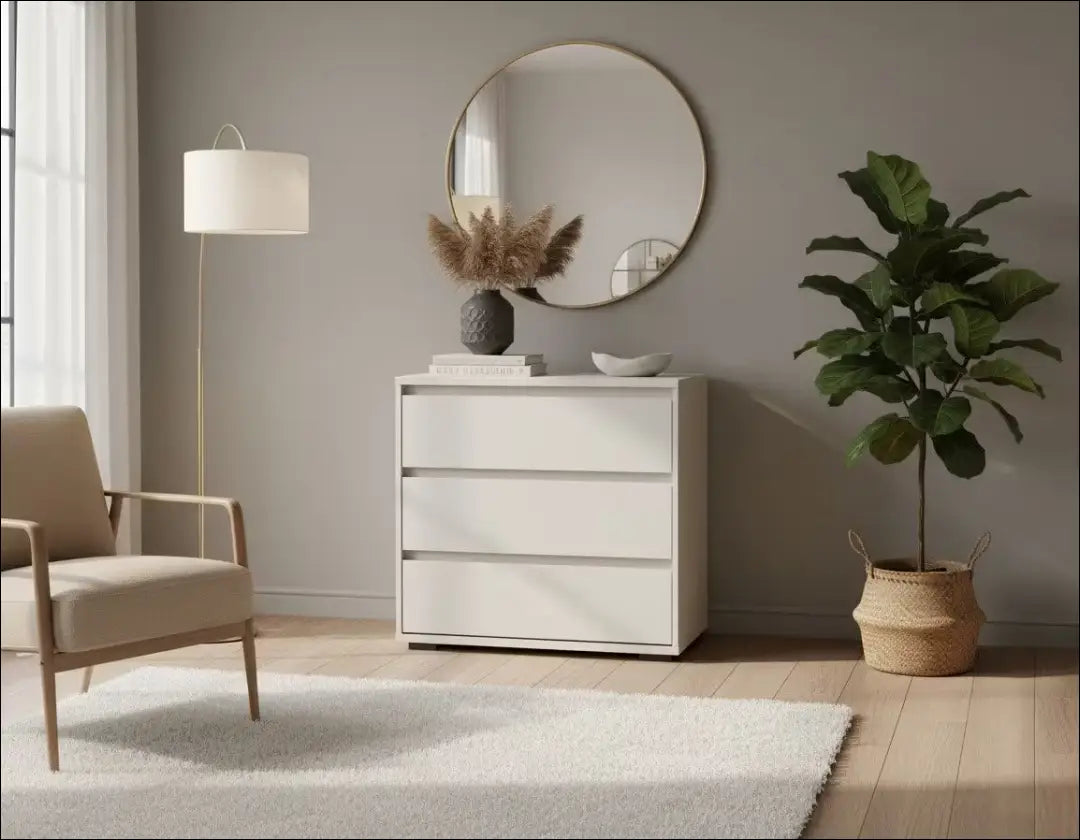 Komoda SI2456 - €65 Save 50% 50-100, __label:Pristatymas 1-2 d.d., color-smelio, komodos, material-mediena miegamojo