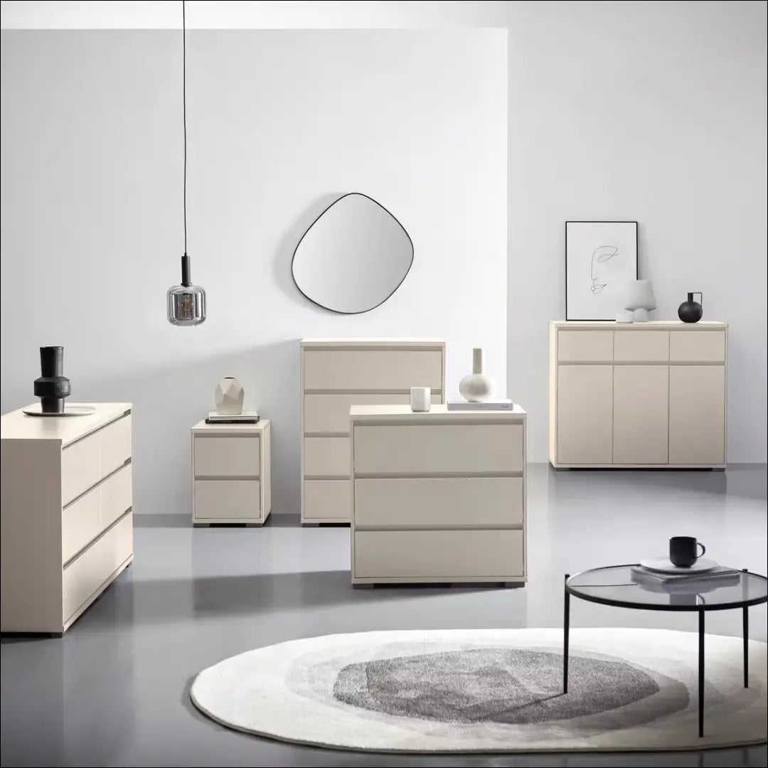Komoda SI2456 - €65 Save 50% 50-100, __label:Pristatymas 1-2 d.d., color-smelio, komodos, material-mediena miegamojo