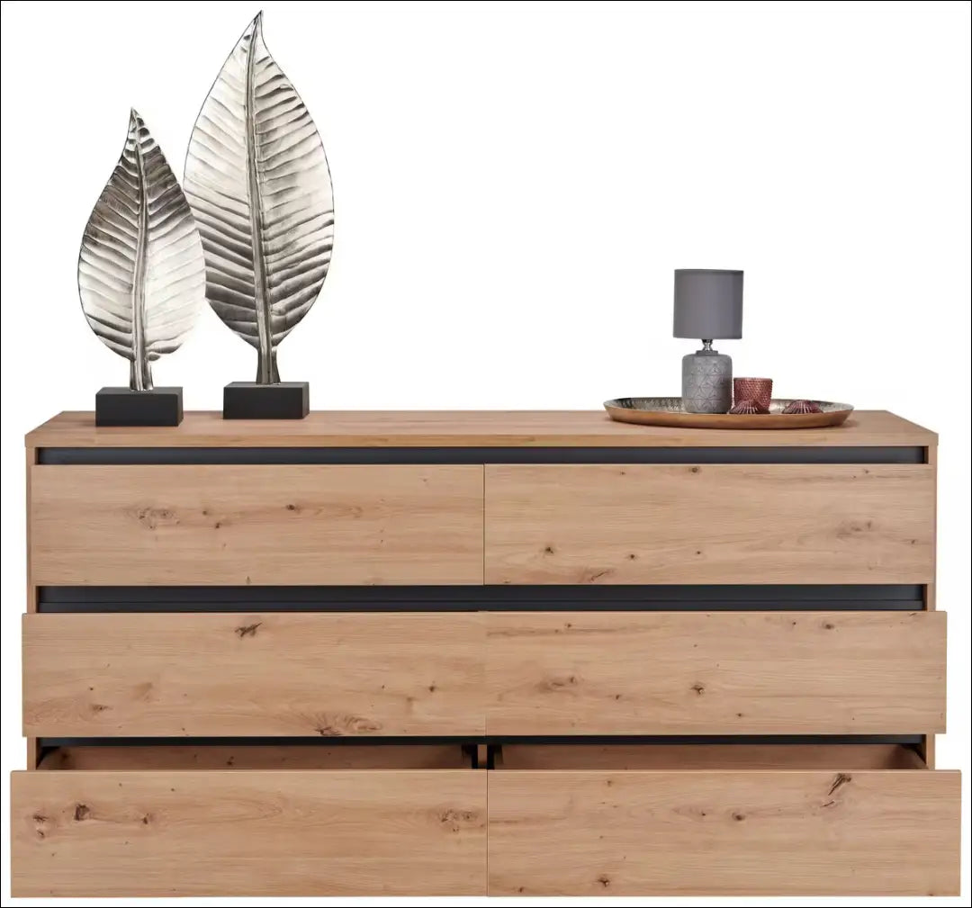 Komoda SI2474 - €180 Save 50% 100-200, __label:Pristatymas 1-2 d.d., color-ruda, komodos, material-mediena miegamojo