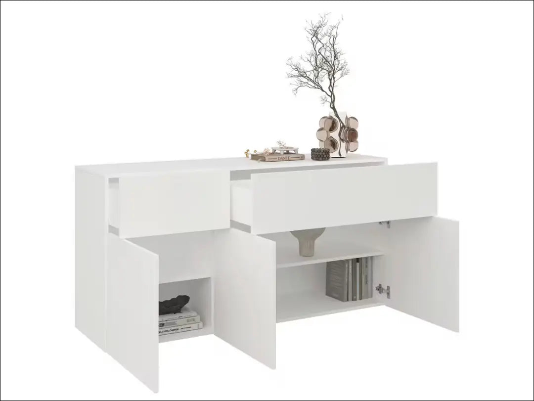 Komoda SI2481 - €90 Save 60% 50-100, __label:Pristatymas 1-2 d.d., color-balta, material-mediena, pazeistas Balta