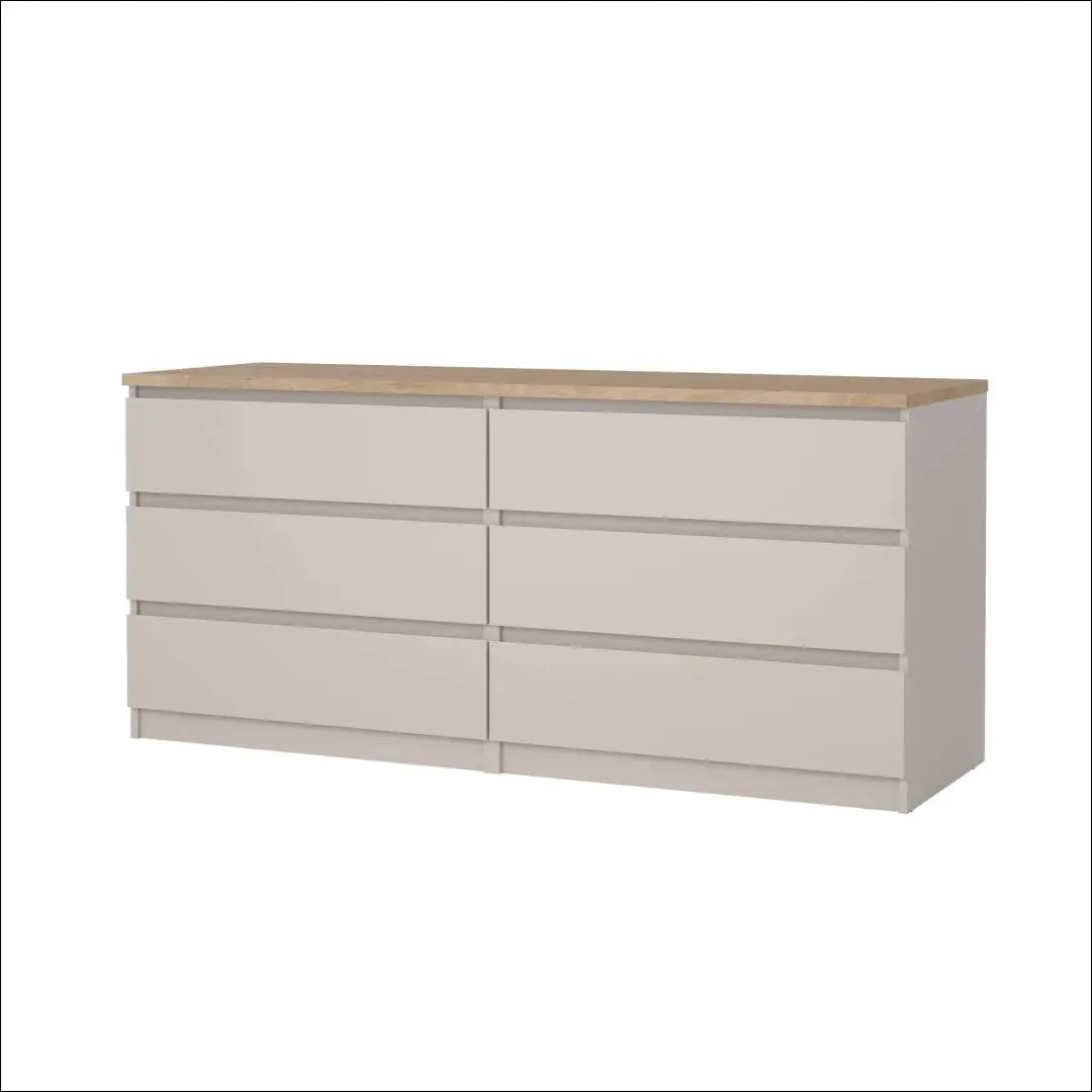 Komoda SI2491 - €145 Save 50% 100-200, __label:Pristatymas 1-2 d.d., color-ruda, color-smelio, komodos miegamojo