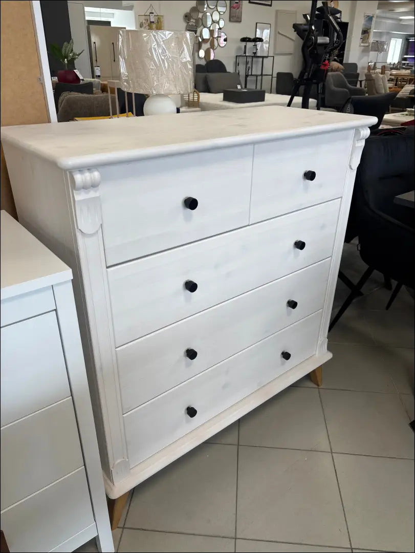 Komoda SI2501 - €150 Save 50% 100-200, __label:Pristatymas 1-2 d.d., color-balta, komodos, material-medzio-masyvas €100