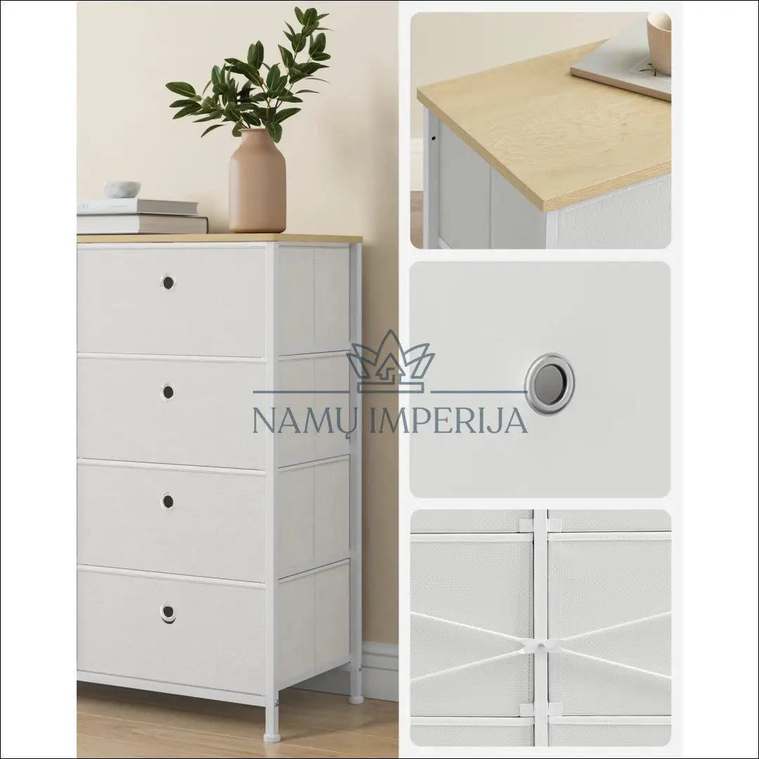 Komoda SM479 - €114 Save 30% 100-200, __label:Pristatymas 5-14 d.d., komodos, miegamojo, notouch30 80x30x81.5cm