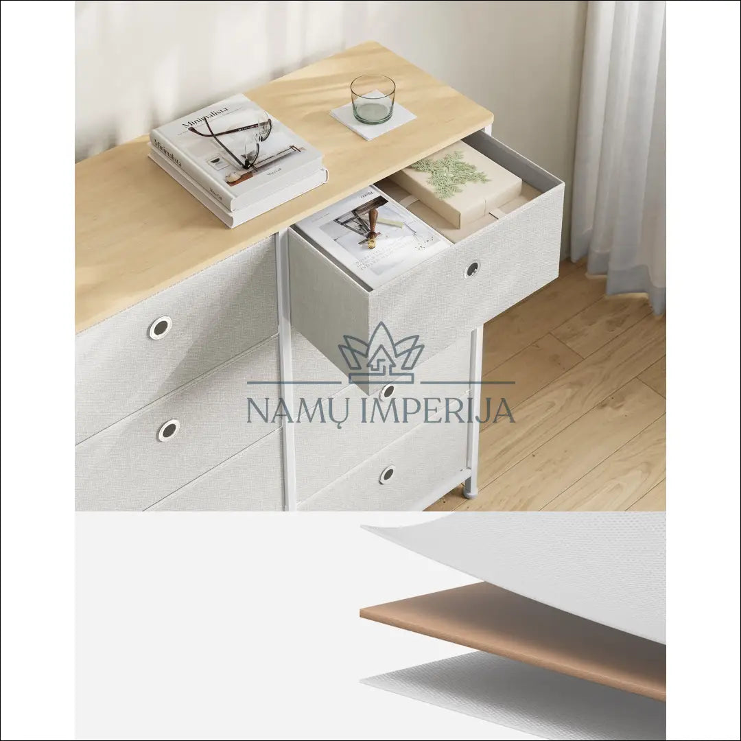 Komoda SM479 - €114 Save 30% 100-200, __label:Pristatymas 5-14 d.d., komodos, miegamojo, notouch30 80x30x81.5cm