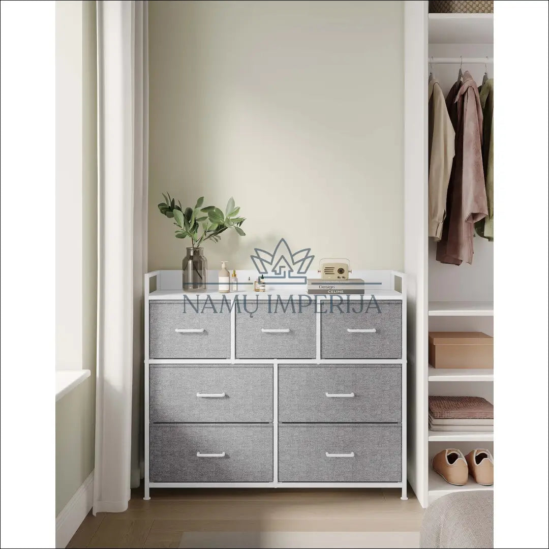 Komoda SM480 - €121 Save 30% 100-200, __label:Pristatymas 5-14 d.d., komodos, miegamojo, NEW-SONGMICS 98x28.5x85cm