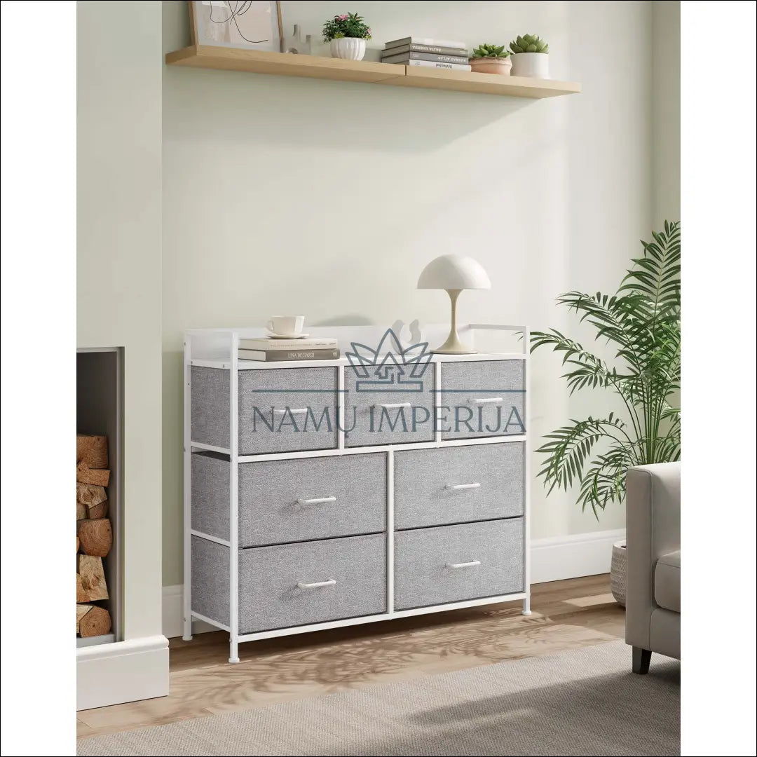 Komoda SM480 - €121 Save 30% 100-200, __label:Pristatymas 5-14 d.d., komodos, miegamojo, NEW-SONGMICS 98x28.5x85cm