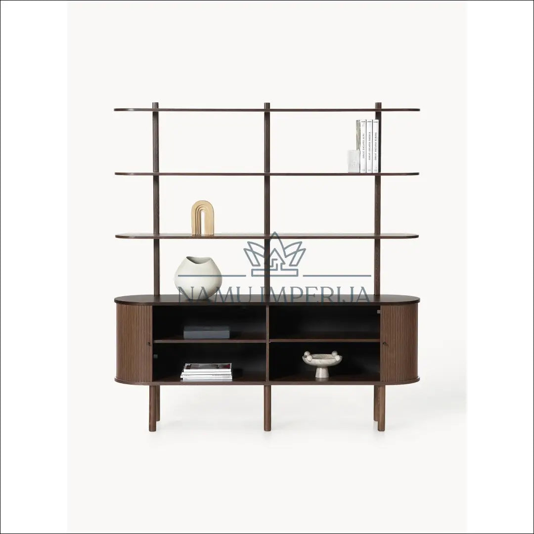 Komoda su lentynomis SI1786 - €700 Save 50% __label:Pristatymas 1-2 d.d., color-ruda, material-mdf,