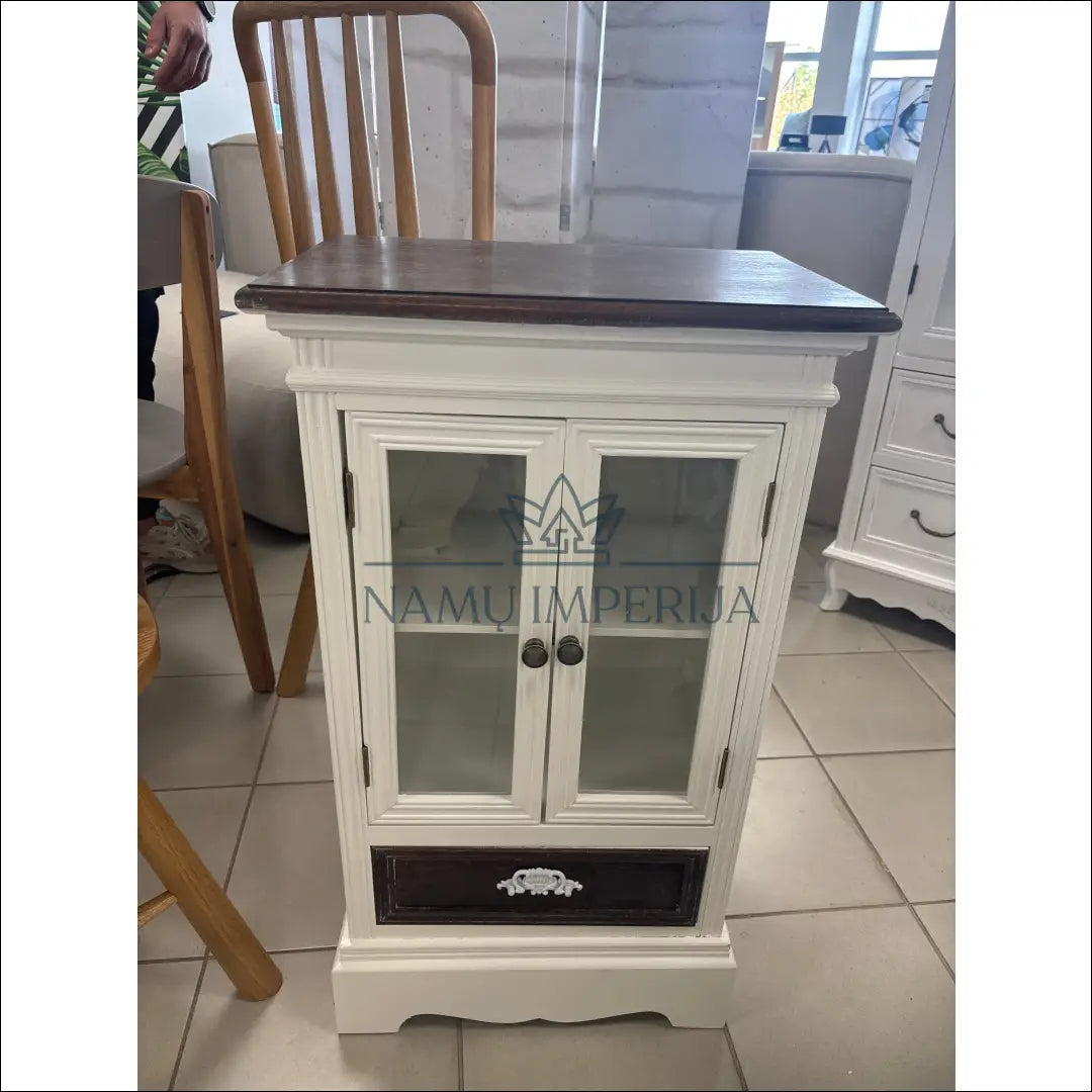 Komodėlė SI1849 - €90 Save 50% 50-100, __label:Pristatymas 1-2 d.d., color-balta, color-ruda, komodos €50 to €100 Tall