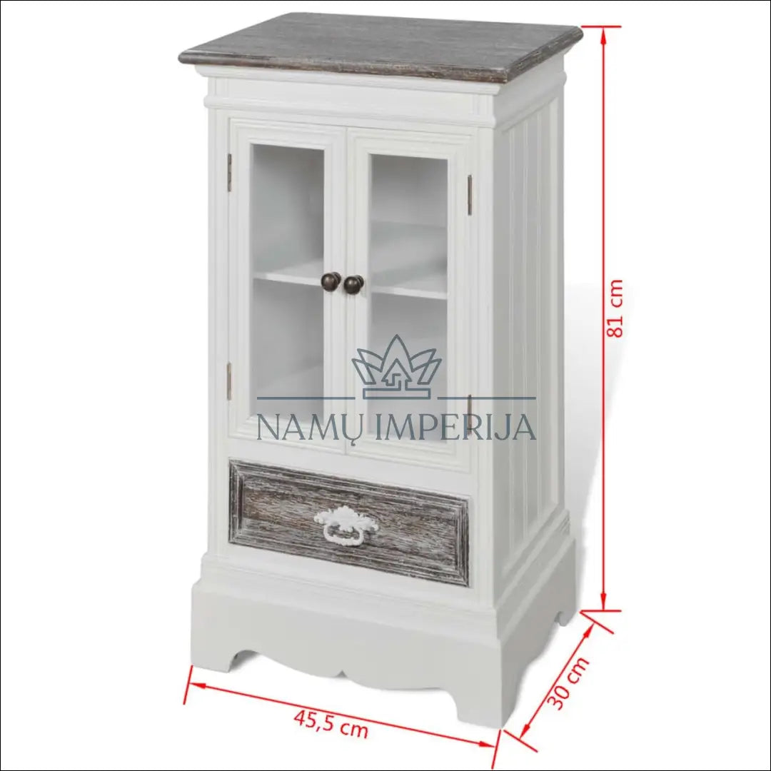 Komodėlė SI1849 - €90 Save 50% 50-100, __label:Pristatymas 1-2 d.d., color-balta, color-ruda, komodos €50 to €100 Tall