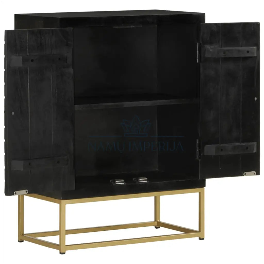 Komodėlė SI1878 - €168 Save 50% 100-200, __label:Pristatymas 1-2 d.d., color-auksine, color-juoda, komodos €100 to €200