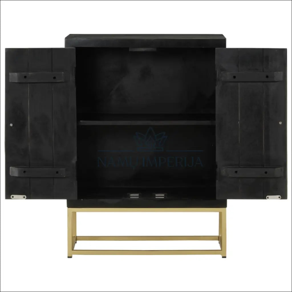 Komodėlė SI1878 - €168 Save 50% 100-200, __label:Pristatymas 1-2 d.d., color-auksine, color-juoda, komodos €100 to €200