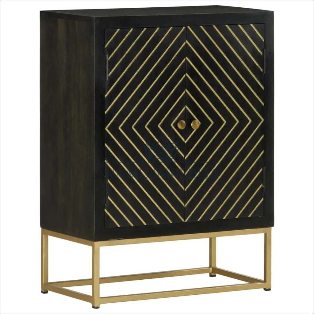 Komodėlė SI1878 - €168 Save 50% 100-200, __label:Pristatymas 1-2 d.d., color-auksine, color-juoda, komodos €100 to €200